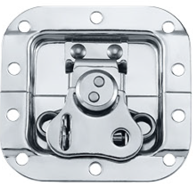 Fecho borboleta  pequeno com rebaixo para perfil YBS24-CK