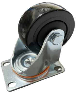 Roda 4" polegadas S/freio